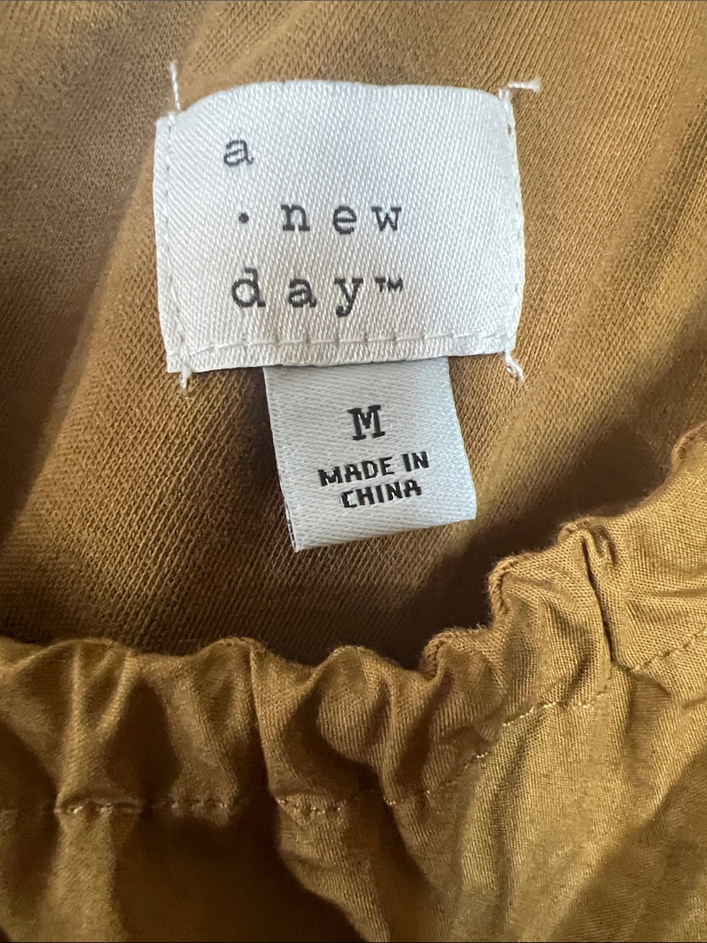 One-Shoulder Ruffle Shift Dress - Olive - Picture 2 of 5